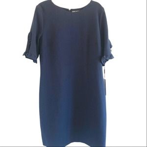 NWT Karl Lagerfeld Navy Dress ~ Size 12